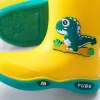 Colorful dinosaur-patterned children's rain boots are waterproof, anti-slip, wear-resistant and lightweight for spring and autumn Application Scenario